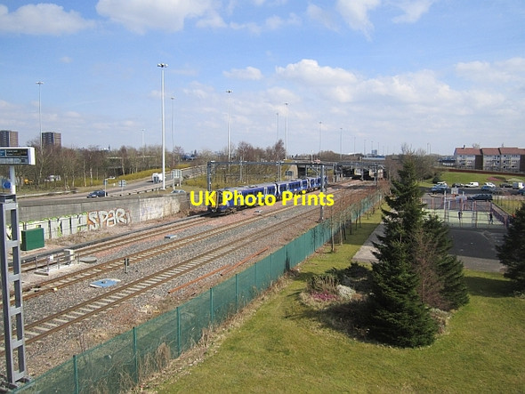 Photo 6"x4" Glasgow to Paisley Railway Cardonald c2013
