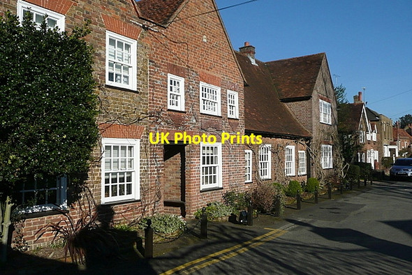 Photo 6"x4" Houses in Denham village Denham\/TQ0486 c2012