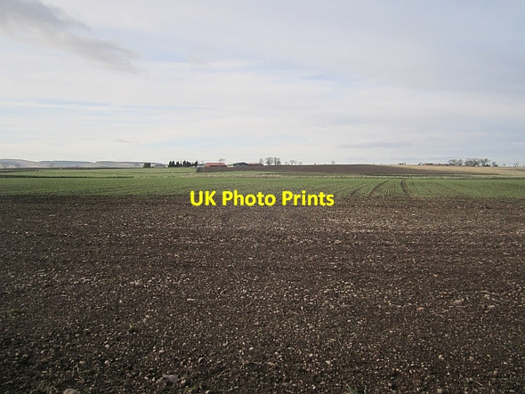 Photo 6"x4" Arable land, Coldrain Cleish c2013