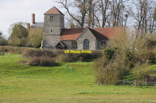 Photo 6"x4" Oddingley church Dunhampstead c2013