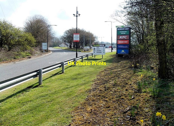 Photo 6"x4" Entrance road to Membury East Baydon c2013