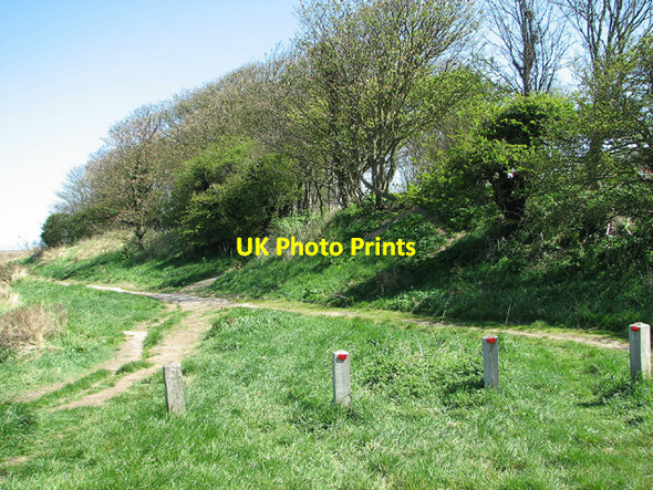 Photo 6"x4" This way to Stiffkey Greens on the Norfolk Coast Path Stiffkey c2013