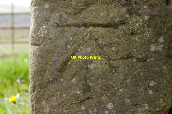 Photo 6"x4" Cut Bench Mark, West Chevin Road Otley\/SE2045 c2013