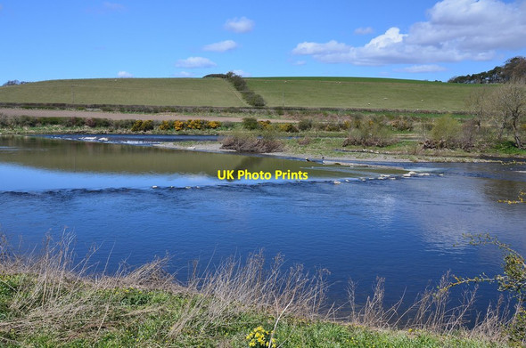 Photo 6"x4" Cauld for Banff Mill, River Tweed Kerchesters c2013