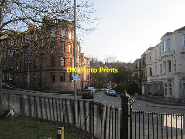 Photo 6"x4" Camphill Avenue and Langside Avenue Rutherglen c2013