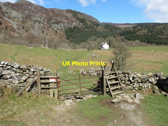 Photo 6"x4" Ffarm Blaen y Nant Farm Capel Curig c2013