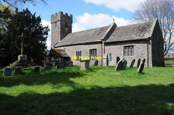 Photo 6"x4" Penrhos church Penrhos\/SO4111 c2013