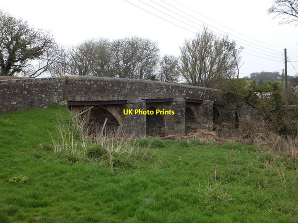 Photo 6"x4" Taw Bridge at North Tawton North Tawton c2013