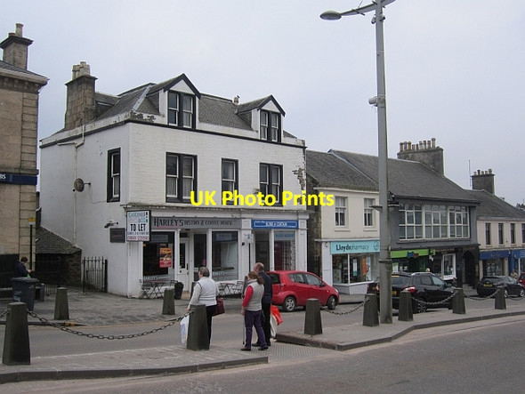 Photo 6"x4" Lanark High Street Lanark c2013