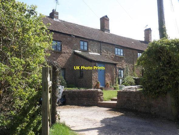 Photo 6"x4" Cottage, Higher Bickley Houndsmoor c2013
