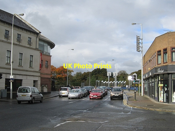 Photo 6"x4" Market Street and Drumragh Avenue Omagh c2012