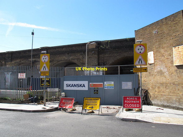 Photo 6"x4" Bolina Road, blocked off Deptford\/TQ3677 c2013