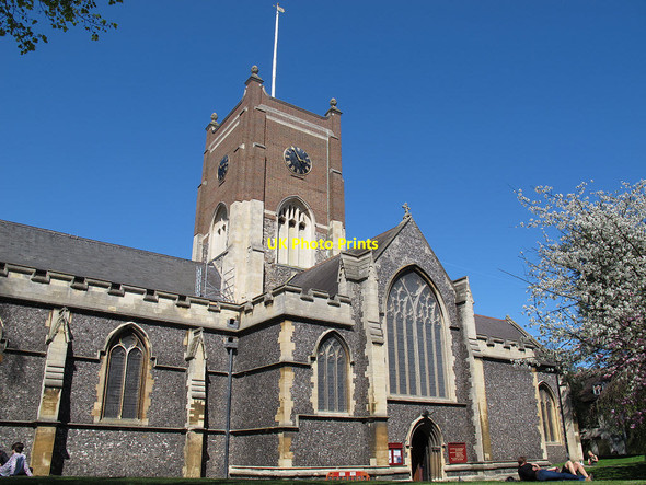Photo 6"x4" All Saints, Kingston: east end Kingston Upon Thames c2013