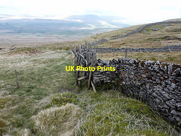 Photo 6"x4" Stile on the approach to Simon Fell Chapel-le-Dale c2013
