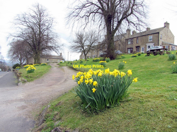 Photo 6"x4" Hill Terrace, Middleton in Teesdale Middleton in Teesdale c2013