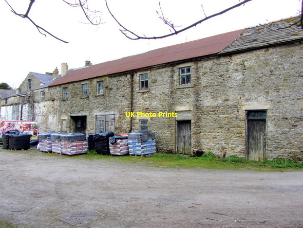 Photo 6"x4" Outbuildings facing Hudeshope Beck, Middleton in Teesdale Middleton in Teesdale c2013