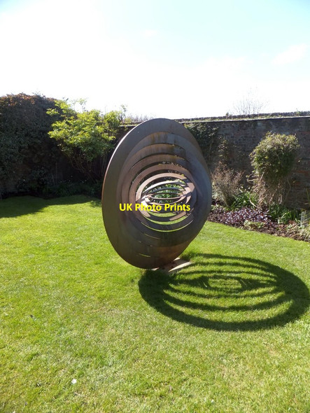 Photo 6"x4" Modern sculpture in gardens of Antony House Saltash\/SX4258 c2013