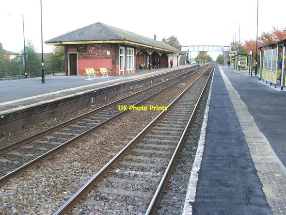 Photo 6"x4" St. Helens Junction railway station Sutton\/SJ5393 c2009