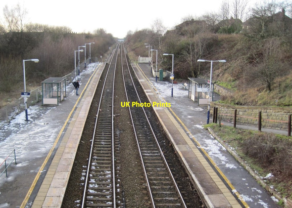 Photo 6"x4" Bryn railway station, Wigan Ashton-in-Makerfield c2009