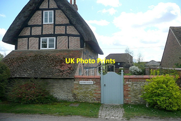 Photo 6"x4" Glebe Farm Brightwell Baldwin c2013