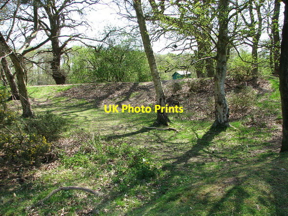 Photo 6"x4" Old shooting butts on Beccles Common Beccles c2013