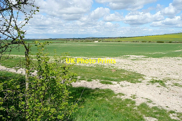 Photo 6"x4" View from Shakespeare's Way Britwell Salome c2013