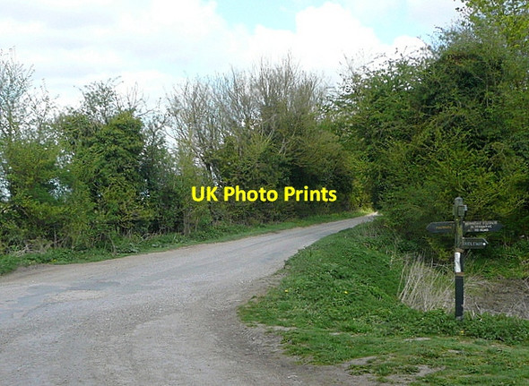 Photo 6"x4" Ridgeway junction Cookley Green\/SU6990 c2013