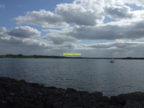 Photo 6"x4" Rutland Water - From the dam Empingham c2013