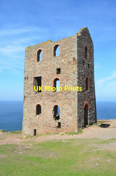 Photo 6"x4" Wheal Coates - St Agnes Higher Bal c2012 P1
