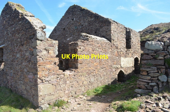 Photo 6"x4" Wheal Coates - St Agnes Higher Bal c2012