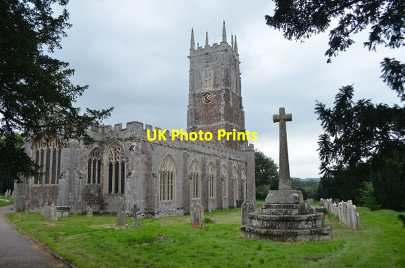 Photo 6"x4" Broadclyst Church Broadclyst c2012