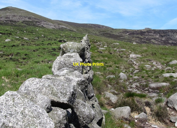 Photo 6"x4" The Binnian Path along the Mourne Wall Annalong c2011