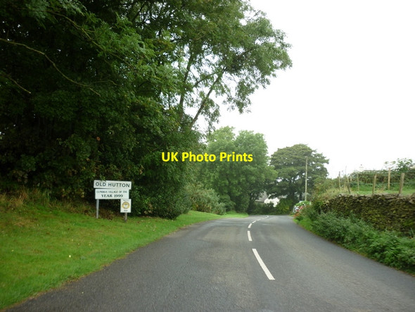 Photo 6"x4" Entering Old Hutton Old Hutton\/SD5688 c2012