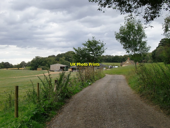 Photo 6"x4" Farm track off Raby's Heath Road Bletchingley c2012
