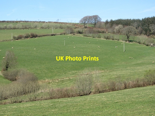 Photo 6"x4" Farmland near Exford Exford c2012