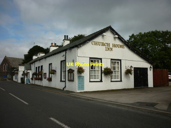 Photo 6"x4" Church House Inn, Torver Scar Head c2012