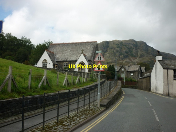 Photo 6"x4" The Coniston Methodist Church Cat Bank c2012