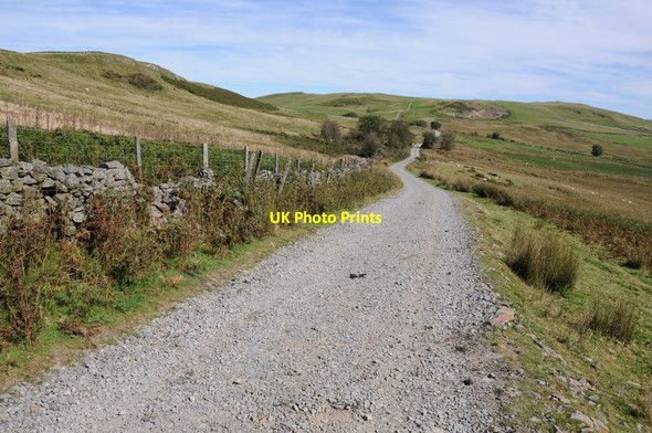 Photo 6"x4" Track across Gilwern Hill Camnant\/SO0956 c2012