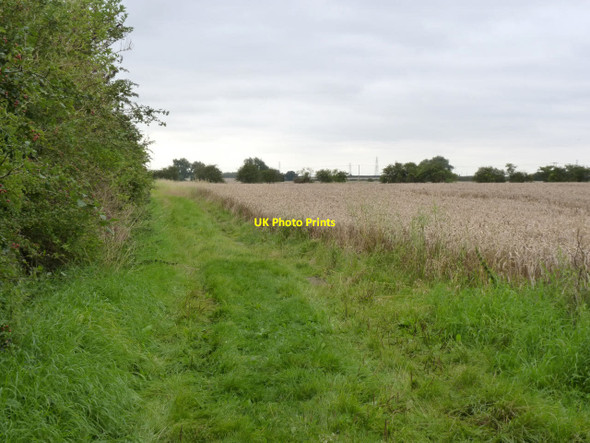 Photo 6"x4" Footpath to Cotham  Hawton c2012