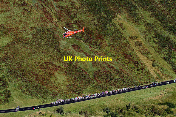 Photo 6"x4" The 2012 Tour of Britain Cycle Race Paper Hill\/NT2117 c2012