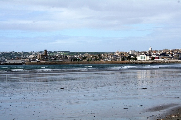 Photo 6"x4" Penzance seafront Penzance c2008
