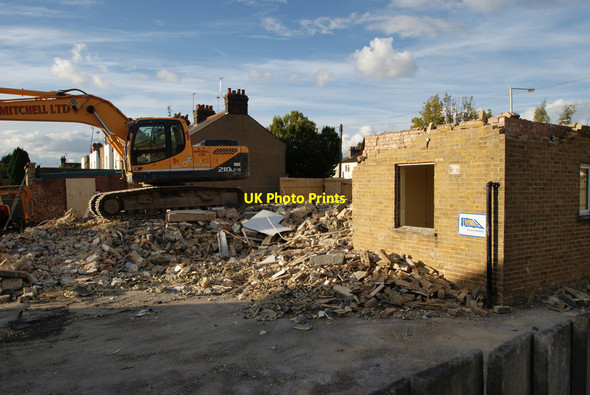 Photo 6"x4" Former Police Station: Demolition under way (5) London Colney c2012