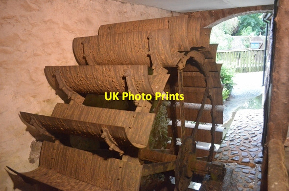 Photo 6"x4" Bickleigh Mill - Waterwheel Bickleigh\/SS9407 c2012