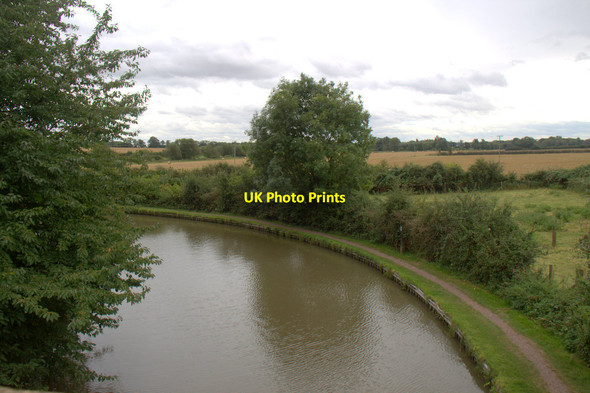 Photo 6"x4" Looking south from Turn Bridge, Shackerstone, Leicestershire Shackerstone c2012