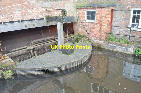 Photo 6"x4" Coldharbour Mill - Waterwheel Coldharbour\/ST0612 c2012