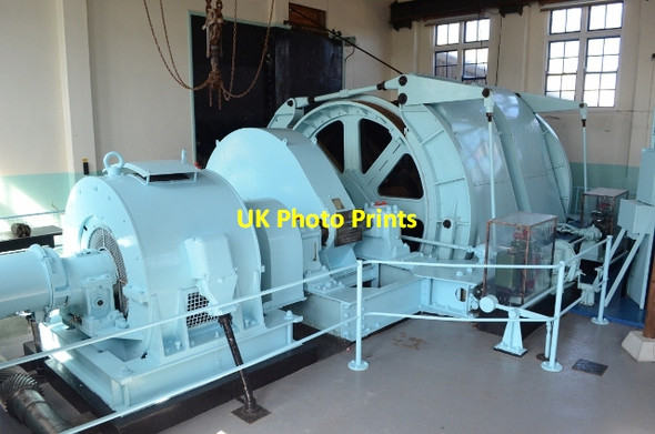 Photo 6"x4" Geevor Tin Mine - Electric Winder Lower Boscaswell c2012