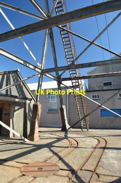 Photo 6"x4" Victory Shaft - Geevor Lower Boscaswell c2012