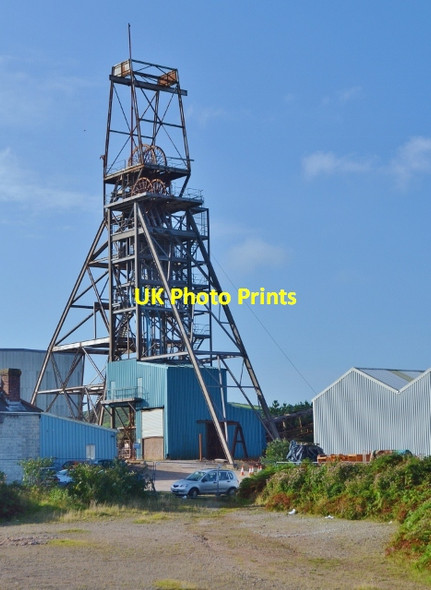 Photo 6"x4" South Crofty Tin Mine Camborne c2012