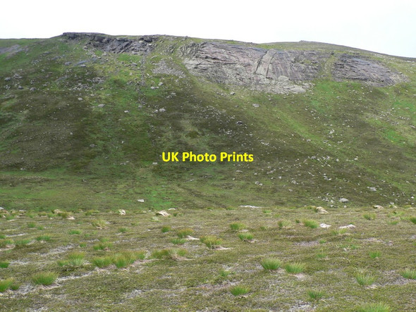 Photo 6"x4" The Saddle cliff Saddl c2012