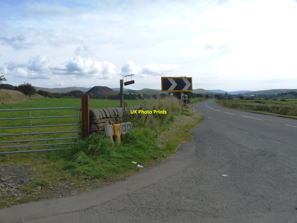 Photo 6"x4" Road to Sanquhar near Tower Kelloholm c2012